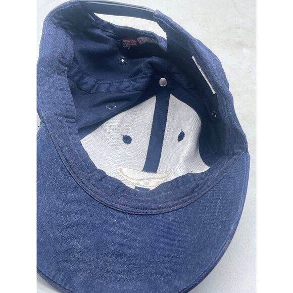 vans boreal baseball hat cap snap back blue American flag adjustable READ - Picture 4 of 6